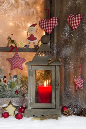 Christmas window decorations