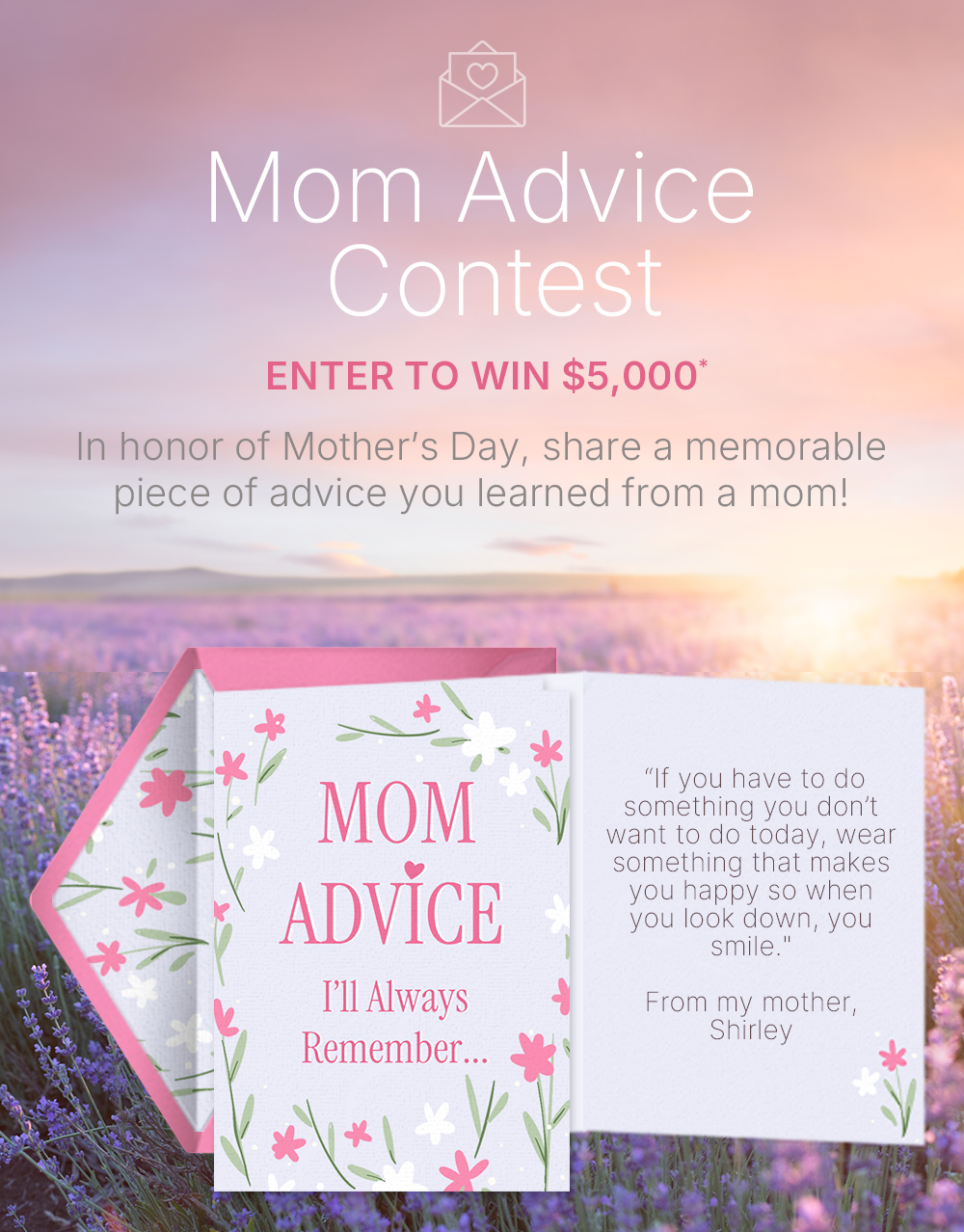 Mom Advice Contest | Enter to Win $5,000