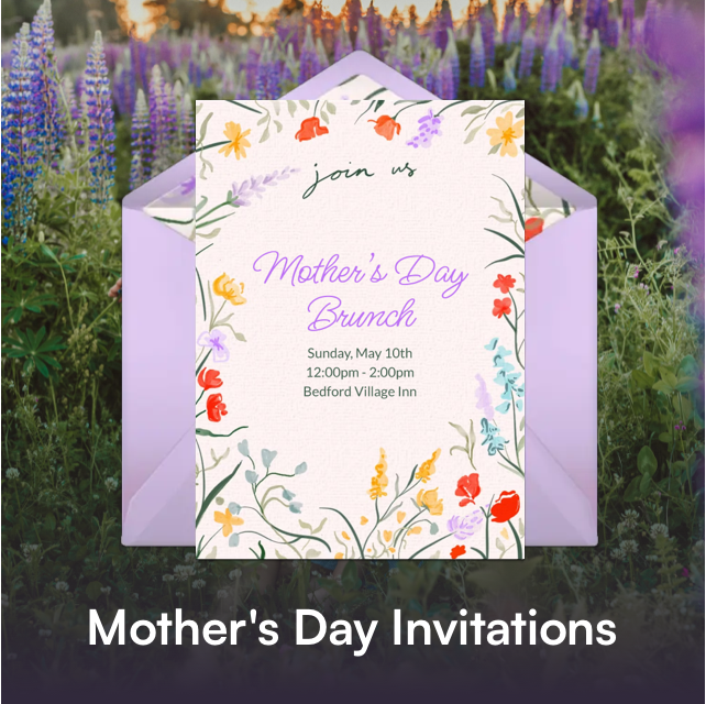 Mother's Day Invitations